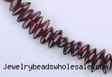 CGA12 15 inches multi sizes rice garnet gemstone beads Wholesale