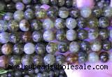 CGA702 15.5 inches 10mm round green garnet beads wholesale