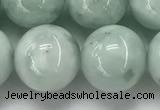 CGA905 15.5 inches 14mm round green angel skin gemstone beads