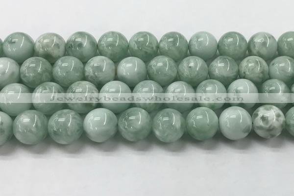 CGA906 15.5 inches 16mm round green angel skin gemstone beads