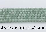 CGA912 15.5 inches 8mm faceted round green angel skin beads wholesale