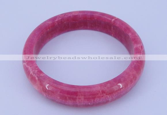 CGB201 Inner diameter 60mm fashion dyed rhodochrosite gemstone bangle