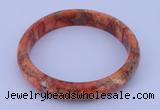 CGB206 Inner diameter 60mm fashion dyed imperial jasper gemstone bangle