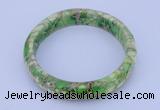 CGB207 Inner diameter 60mm fashion dyed imperial jasper gemstone bangle