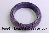 CGB2585 Inner diameter 60mm fashion charoite gemstone bracelet