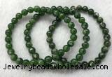 CGB2616 7.5 inches 7mm round diopside quartz beaded bracelets