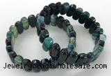 CGB3107 7.5 inches 8*15mm oval agate gemstone bracelets