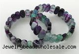 CGB3108 7.5 inches 8*15mm oval agate gemstone bracelets