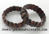 CGB3304 7.5 inches 10*20mm faceted oval red tiger eye bracelets