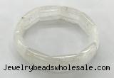 CGB3400 7.5 inches 15*21mm white crystal bracelets wholesale