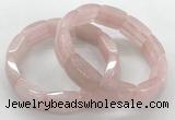 CGB3401 7.5 inches 15*21mm rose quartz bracelets wholesale