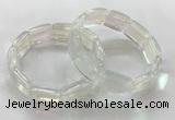 CGB3404 7.5 inches 15*21mm synthetic moonstone bracelets