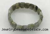 CGB3431 7.5 inches 12*15mm faceted rectangle labradorite bracelets