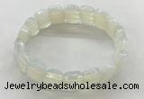 CGB3442 7.5 inches 10*15mm faceted marquise opal bracelets