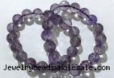 CGB4018 7.5 inches 11mm faceted round ametrine beaded bracelets