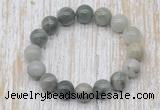 CGB5305 10mm, 12mm round seaweed quartz beads stretchy bracelets