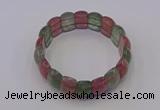 CGB666 7.5 inches 12*20mm mixed strawberry quartz bracelet