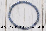 CGB7212 4mm tiny sodalite beaded meditation yoga bracelets