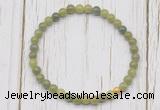 CGB7243 4mm tiny Canadian jade beaded meditation yoga bracelets