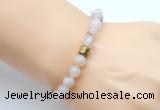 CGB9262 8mm, 10mm montana agate & drum hematite power beads bracelets