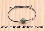 CGB9941 Fashion 12mm African turquoise adjustable bracelet jewelry