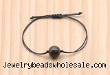 CGB9944 Fashion 12mm bronzite gemstone adjustable bracelet jewelry