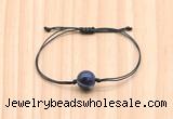 CGB9978 Fashion 12mm sodalite gemstone adjustable bracelet jewelry