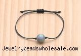 CGB9983 Fashion 12mm labradorite gemstone adjustable bracelet jewelry