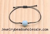 CGB9997 Fashion 12mm aquamarine adjustable bracelet jewelry