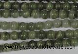 CGH02 15.5 inches 6mm round green hair stone beads wholesale