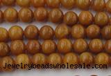 CGJ301 15.5 inches 6mm round goldstone jade beads wholesale