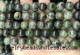 CGJ503 15.5 inches 10mm round green jade beads wholesale