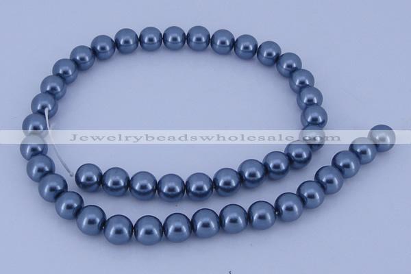 CGL239 5PCS 16 inches 18mm round dyed plastic pearl beads wholesale