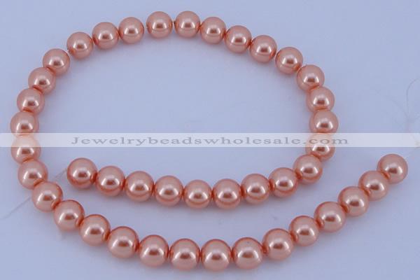 CGL299 5PCS 16 inches 18mm round dyed plastic pearl beads wholesale