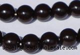 CGL896 10PCS 16 inches 4mm round heated glass pearl beads wholesale