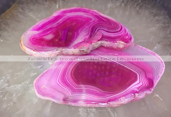 CGP2004 35*65mm - 65*100mm freeform agate slab pendants