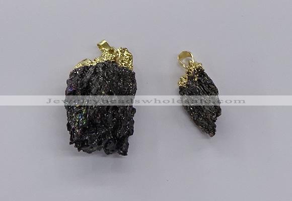 CGP3270 12*22mm - 20*38mm nuggets gemstone pendants wholesale