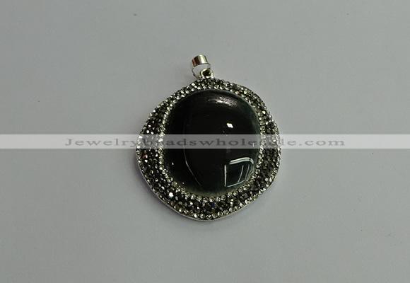 CGP665 40*45mm - 45*50mm freeform ceramic pendants wholesale