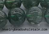 CGQ507 15.5 inches 18mm round imitation green phantom quartz beads