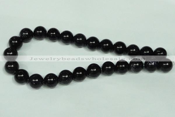 CGS102 15.5 inches 16mm round blue goldstone beads wholesale