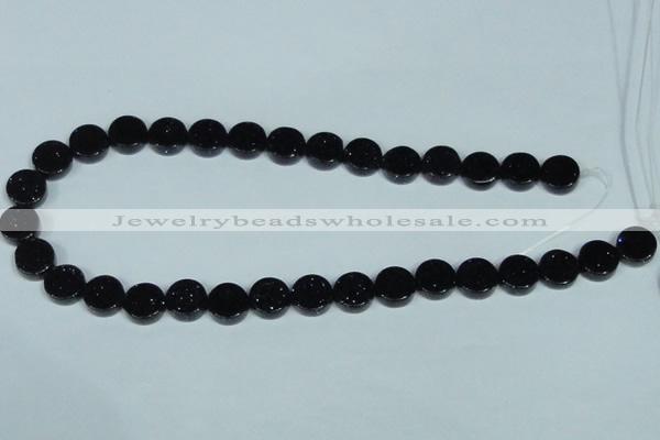 CGS124 15.5 inches 4*12mm coin blue goldstone beads wholesale