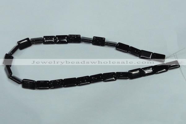 CGS129 15.5 inches 10*14mm rectangle blue goldstone beads wholesale