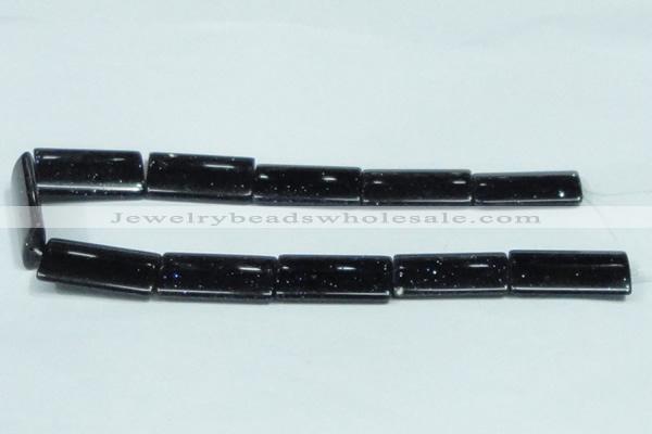 CGS132 15.5 inches 20*35mm rectangle blue goldstone beads wholesale