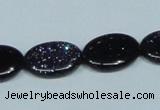 CGS135 15.5 inches 13*18mm oval blue goldstone beads wholesale