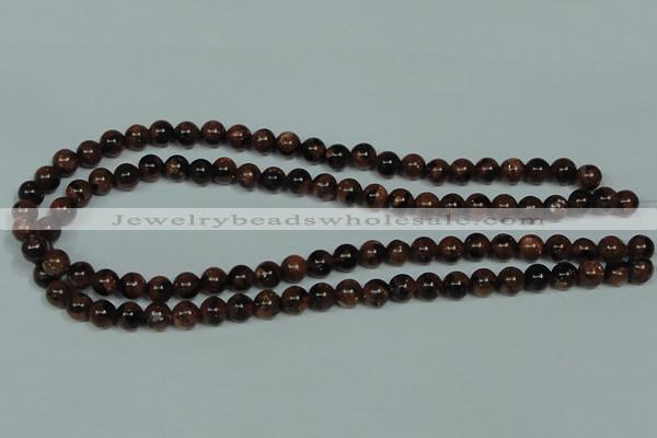 CGS202 15.5 inches 8mm round blue & brown goldstone beads wholesale