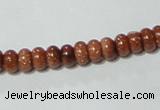 CGS62 15.5 inches 4*6mm rondelle goldstone beads wholesale