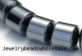 CHE04 12mm column shape 16 inches hematite beads Wholesale