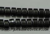 CHE115 15.5 inches 4*6mm tyre hematite beads wholesale