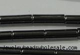 CHE121 15.5 inches 4*14mm tube hematite beads wholesale