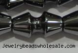 CHE210 15.5 inches 10*20mm dumbbell hematite beads wholesale